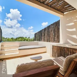 Apartamento Disfruta De En Aldea Zama Con Piscina Privada Y Seguridad 24 7, Tulum